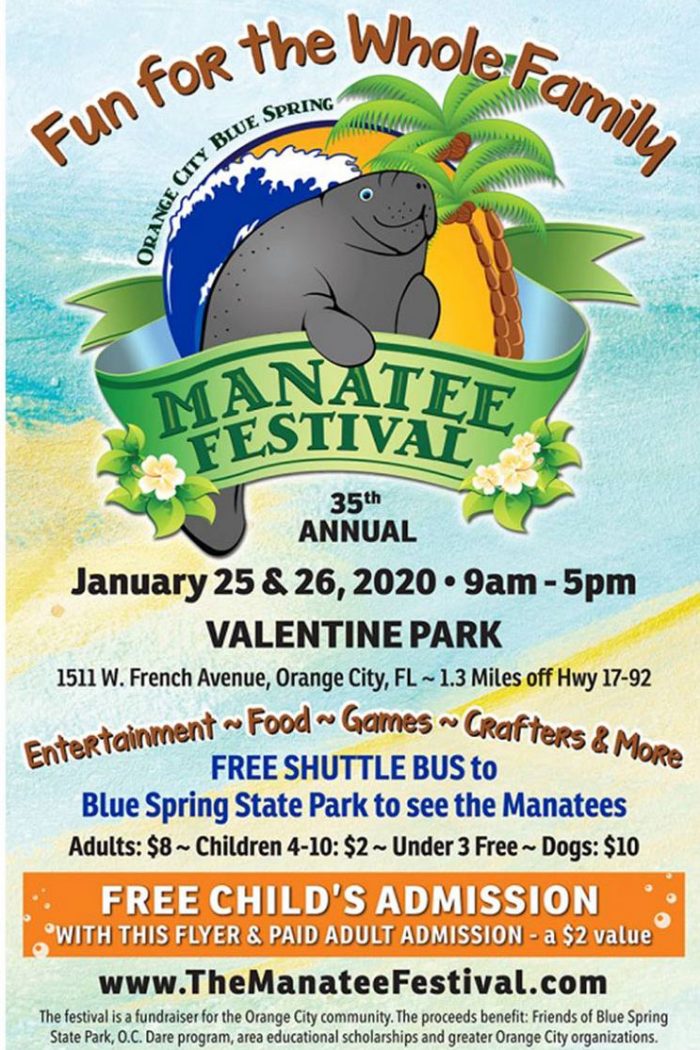 2020 Manatee Festival Imagine Our Florida, Inc